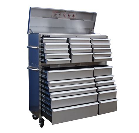 shark stainless steel tool boxes|Stainless steel Tool Chests & Tool Cabinets .